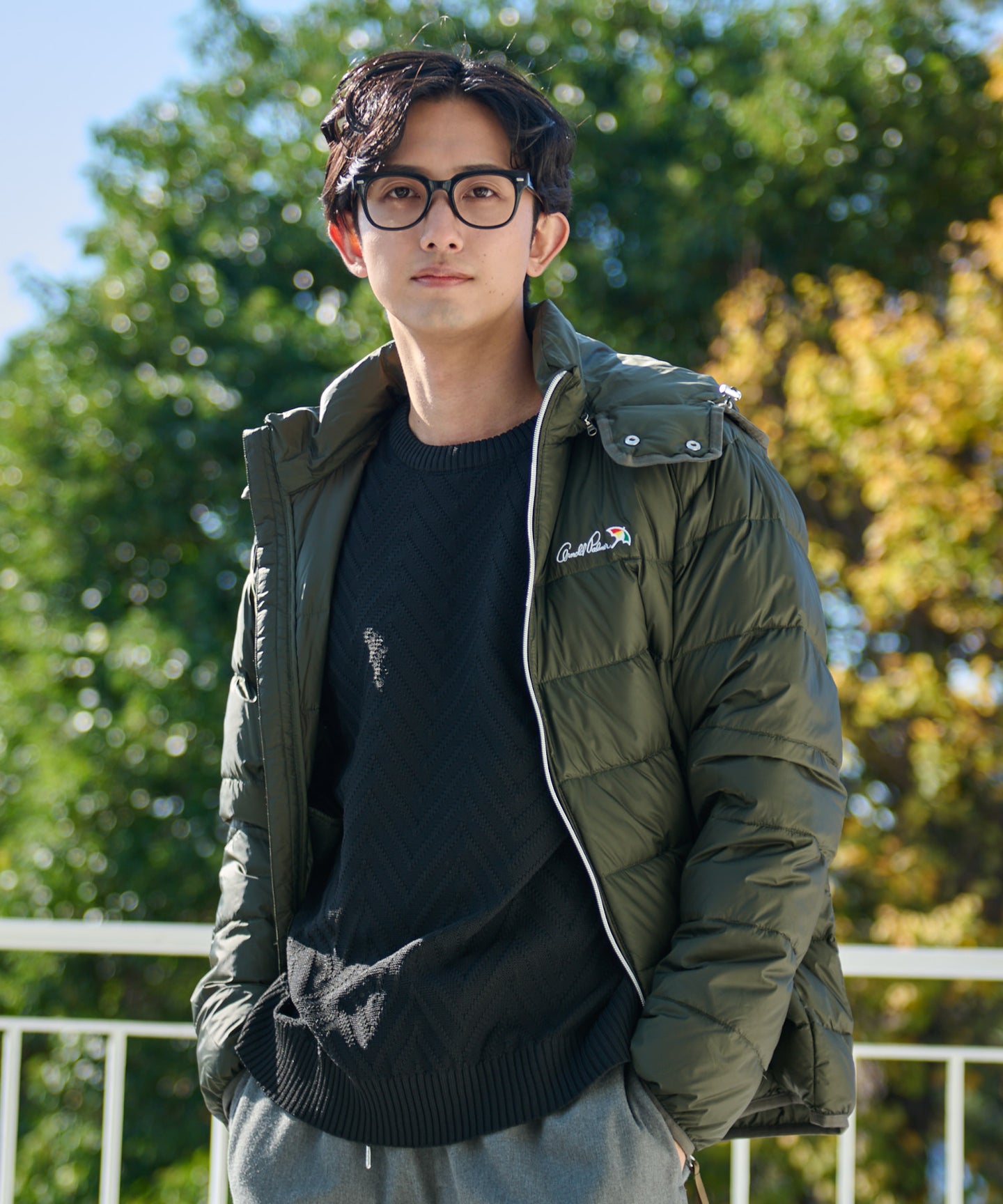 Arnold Palmer 【残り2点】2WAY シェアライトダウンジャケット